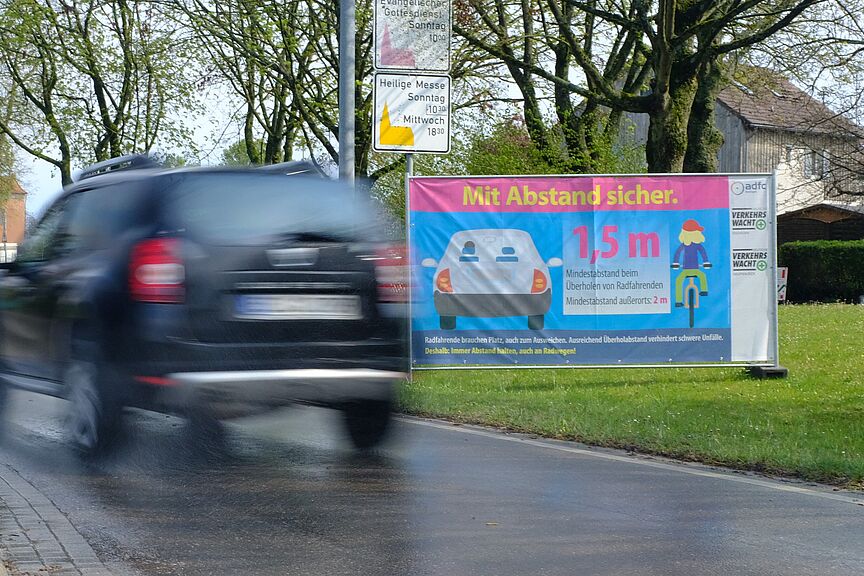 Mit Abstand sicher in Köngen -